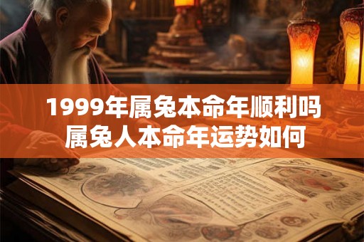 1999年属兔本命年顺利吗 属兔人本命年运势如何 1999年属兔本命年顺利吗 属兔人本命年运势如何