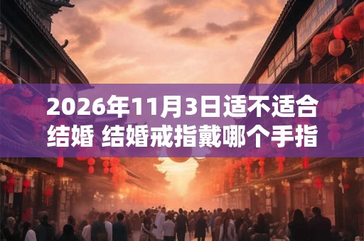 2026年11月3日适不适合结婚 结婚戒指戴哪个手指 2026年11月3日适不适合结婚 结婚戒指戴哪个手指