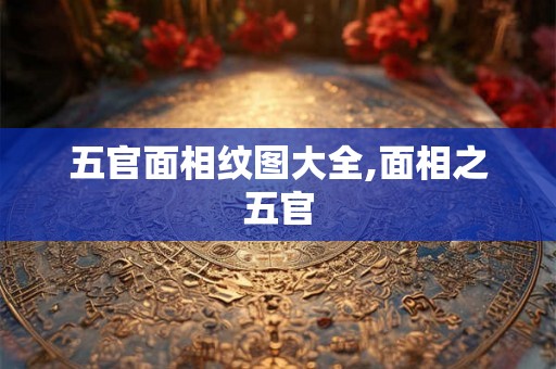 五官面相纹图大全,面相之五官