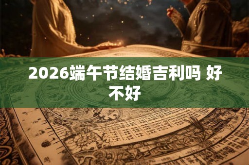 2026端午节结婚吉利吗 好不好 2026端午节结婚吉利吗 好不好