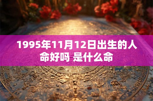 1995年11月12日出生的人命好吗 是什么命