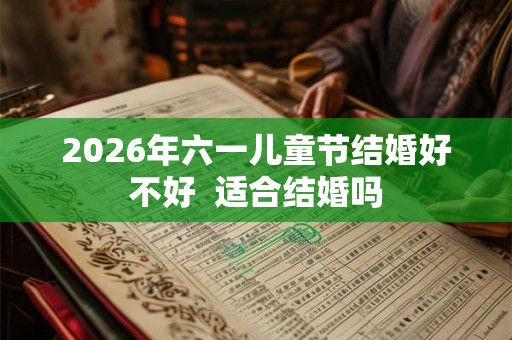 2026年六一儿童节结婚好不好  适合结婚吗