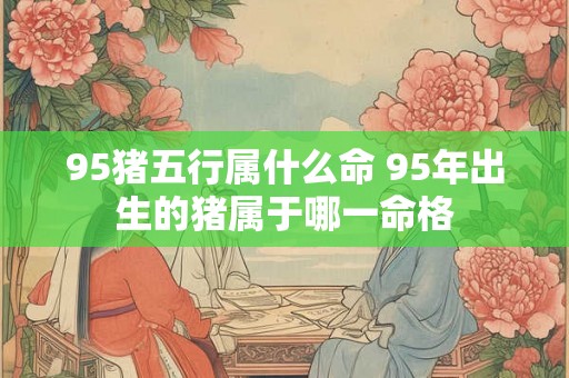 95猪五行属什么命 95年出生的猪属于哪一命格 95猪五行属什么命 95年出生的猪属于哪一命格