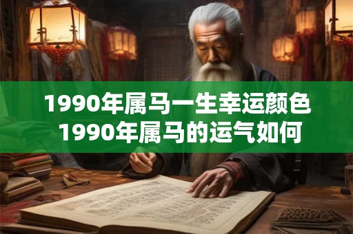 1990年属马一生幸运颜色 1990年属马的运气如何