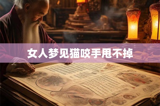 女人梦见猫咬手甩不掉
