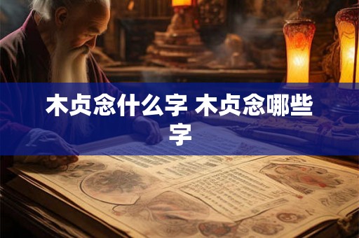 木贞念什么字 木贞念哪些字 木贞念什么字 木贞念哪些字