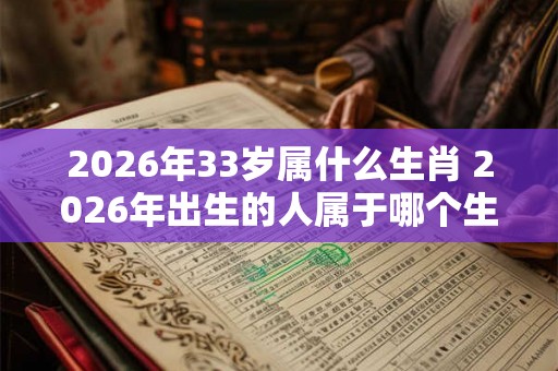 2026年33岁属什么生肖 2026年出生的人属于哪个生肖他们将在33岁时是什么生肖 2026年33岁属什么生肖 2026年出生的人属于哪个生肖他们将在33岁时是什么生肖