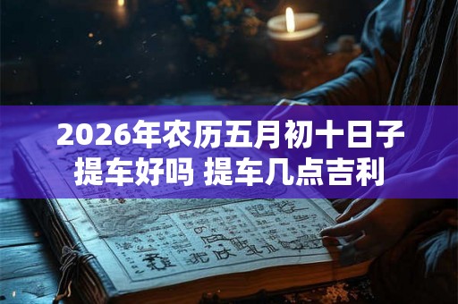 2026年农历五月初十日子提车好吗 提车几点吉利