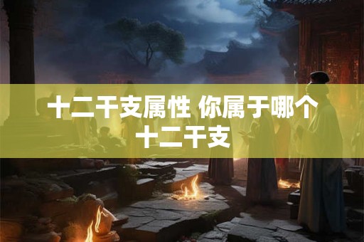 十二干支属性 你属于哪个十二干支