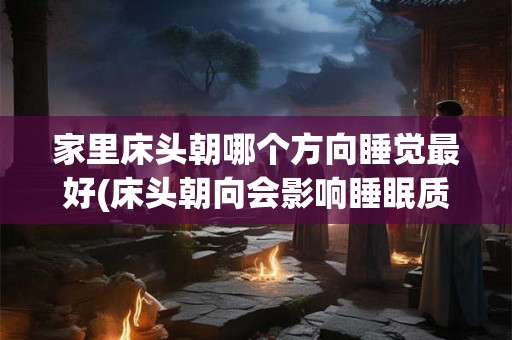 家里床头朝哪个方向睡觉最好(床头朝向会影响睡眠质量吗？最佳方向在哪里？)