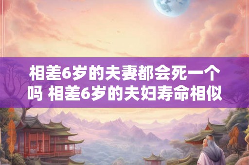 相差6岁的夫妻都会死一个吗 相差6岁的夫妇寿命相似吗