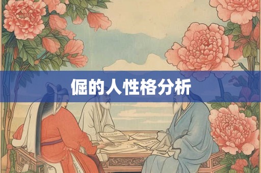 倔的人性格分析