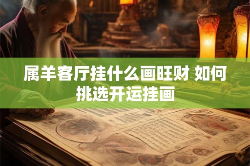 属羊客厅挂什么画旺财 如何挑选开运挂画