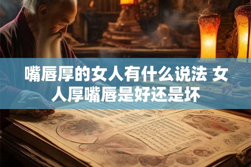 嘴唇厚的女人有什么说法 女人厚嘴唇是好还是坏