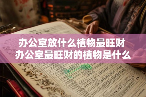 办公室放什么植物最旺财 办公室最旺财的植物是什么 办公室放什么植物最旺财 办公室最旺财的植物是什么