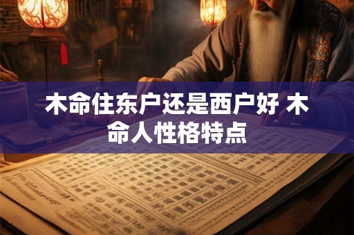 木命住东户还是西户好 木命人性格特点 木命住东户还是西户好 木命人性格特点