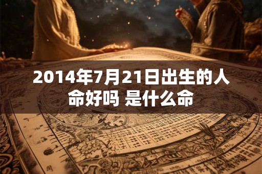2014年7月21日出生的人命好吗 是什么命