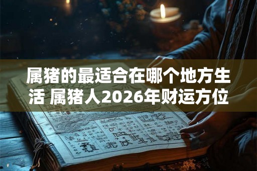 属猪的最适合在哪个地方生活 属猪人2026年财运方位 属猪的最适合在哪个地方生活 属猪人2026年财运方位