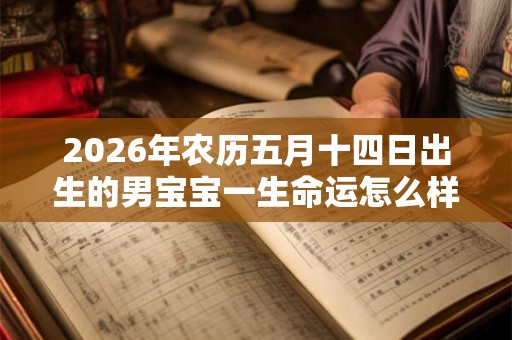 2026年农历五月十四日出生的男宝宝一生命运怎么样