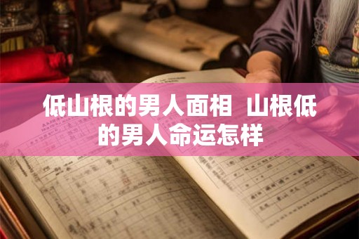 低山根的男人面相  山根低的男人命运怎样