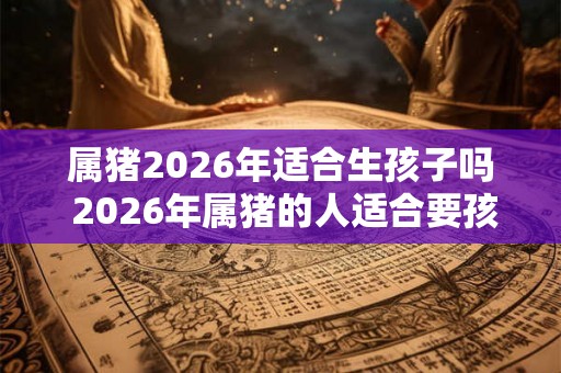 属猪2026年适合生孩子吗 2026年属猪的人适合要孩子吗