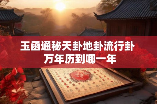 玉函通秘天卦地卦流行卦  万年历到哪一年