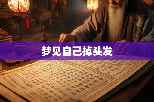 梦见自己掉头发