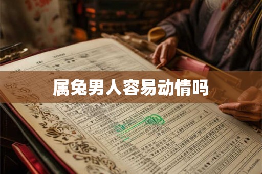 属兔男人容易动情吗