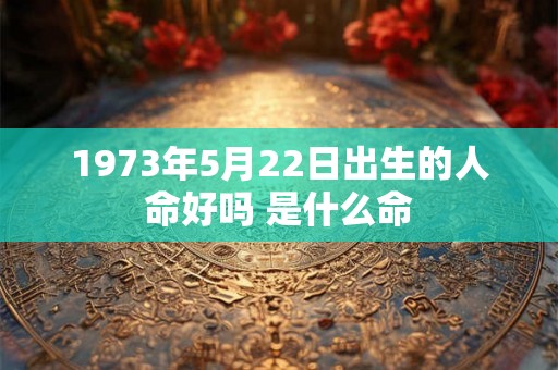 1973年5月22日出生的人命好吗 是什么命