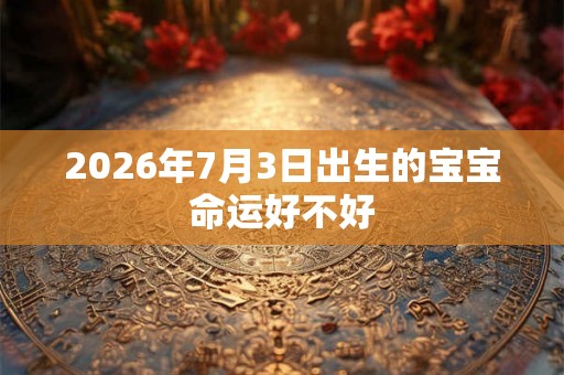 2026年7月3日出生的宝宝命运好不好 2026年7月3日出生的宝宝命运好不好