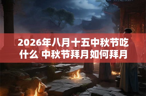 2026年八月十五中秋节吃什么 中秋节拜月如何拜月
