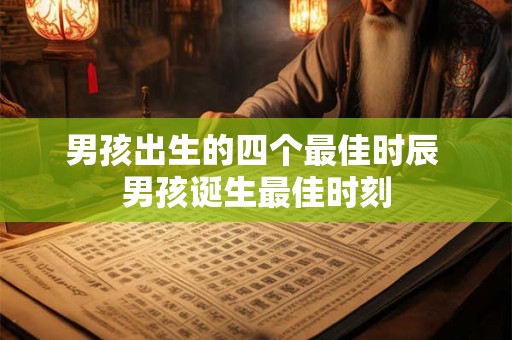 男孩出生的四个最佳时辰 男孩诞生最佳时刻 男孩出生的四个最佳时辰 男孩诞生最佳时刻