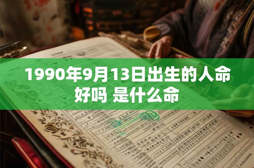 1990年9月13日出生的人命好吗 是什么命
