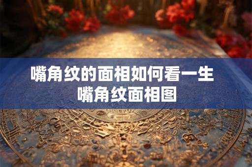 嘴角纹的面相如何看一生  嘴角纹面相图