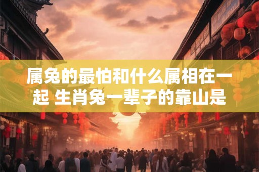 属兔的最怕和什么属相在一起 生肖兔一辈子的靠山是谁