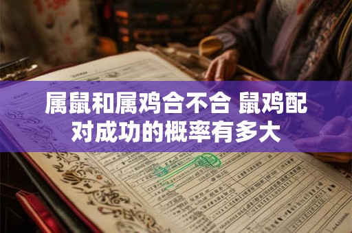 属鼠和属鸡合不合 鼠鸡配对成功的概率有多大