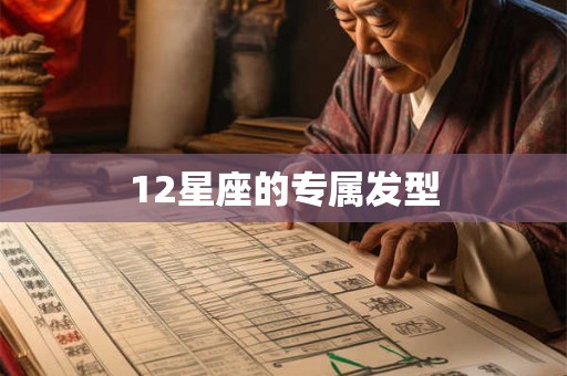 12星座的专属发型 12星座的专属发型