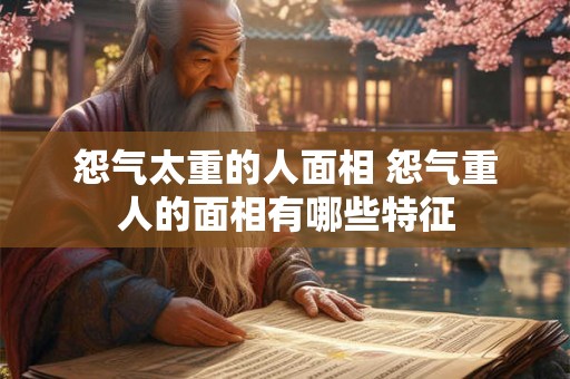 怨气太重的人面相 怨气重人的面相有哪些特征