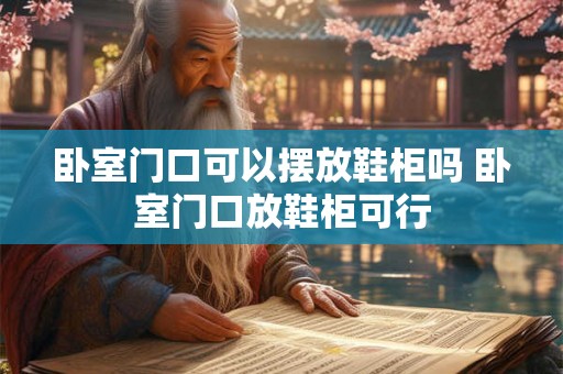 卧室门口可以摆放鞋柜吗 卧室门口放鞋柜可行