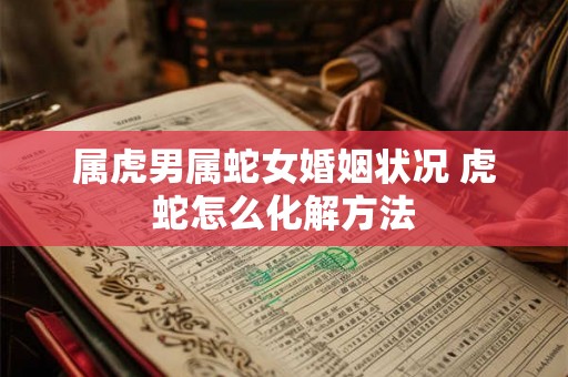 属虎男属蛇女婚姻状况 虎蛇怎么化解方法 属虎男属蛇女婚姻状况 虎蛇怎么化解方法