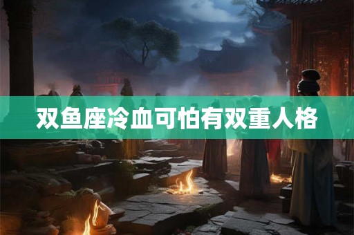 双鱼座冷血可怕有双重人格