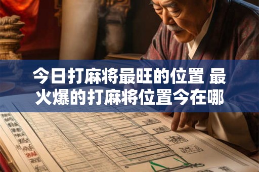 今日打麻将最旺的位置 最火爆的打麻将位置今在哪