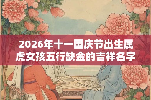 2026年十一国庆节出生属虎女孩五行缺金的吉祥名字 2026年十一国庆节出生属虎女孩五行缺金的吉祥名字