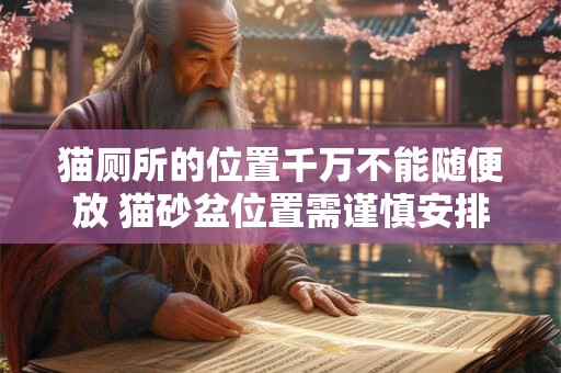 猫厕所的位置千万不能随便放 猫砂盆位置需谨慎安排