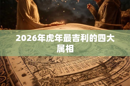 2026年虎年最吉利的四大属相