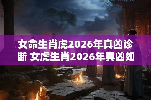 女命生肖虎2026年真凶诊断 女虎生肖2026年真凶如何