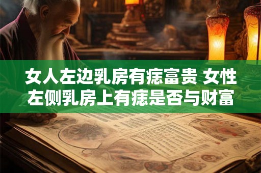 女人左边乳房有痣富贵 女性左侧乳房上有痣是否与财富地位相关