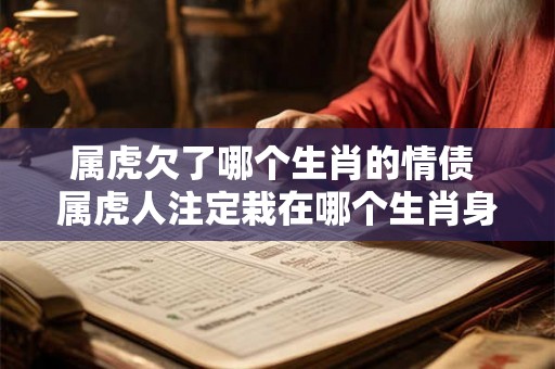 属虎欠了哪个生肖的情债 属虎人注定栽在哪个生肖身上