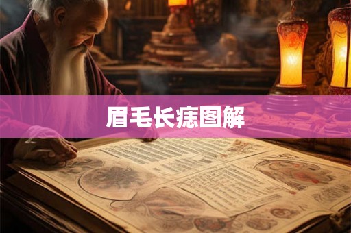眉毛长痣图解 眉毛长痣图解