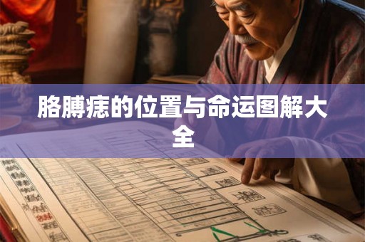 胳膊痣的位置与命运图解大全